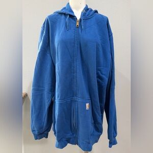 Carhartt Royal Blue Fleece Hoodie